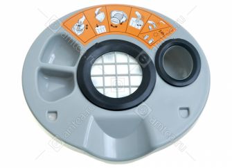 Крышка (пластик) контейнера для сбора пыли пылесоса Electrolux