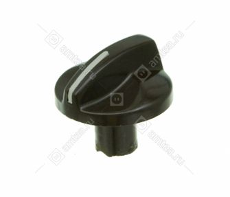 Ручка регулировки конфорки плиты Indesit, Ariston (коричневая)