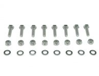 Крепеж крестовины барабана (винт М6х20, гайка, шайба) стиральной машины Ardo