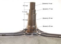 Крестовина барабана стиральной машины Samsung