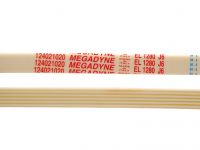 Ремень 1280 J6 (белый) стиральной машины 