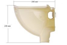 Основание дозатора (порошкоприемника) стиральной машины Indesit, Ariston