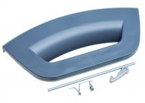 Ручка люка (комплект, темно-серый) стиральной машины Indesit, Ariston