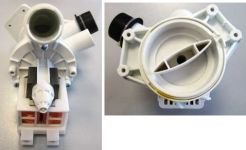 Насос Mainox с улиткой (на 3х винтах клеммы сзади раздельно) Candy